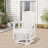 zrfa2nytdg7njjbwruri.jpg Adirondack Swivel Glider Chair – White
