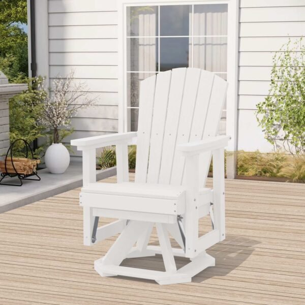 zrfa2nytdg7njjbwruri.jpg Adirondack Swivel Glider Chair – White